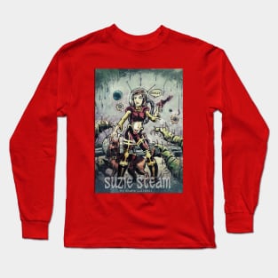 Suzie Steam on Planet X Long Sleeve T-Shirt